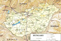 Hungary Map